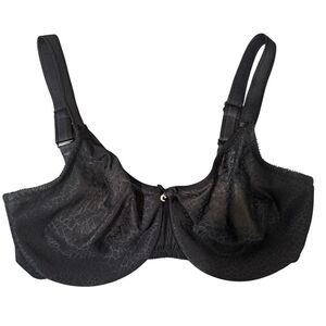 Chantelle C Magnifique Seamless Unlined Minimizer Bra 34DDD Black